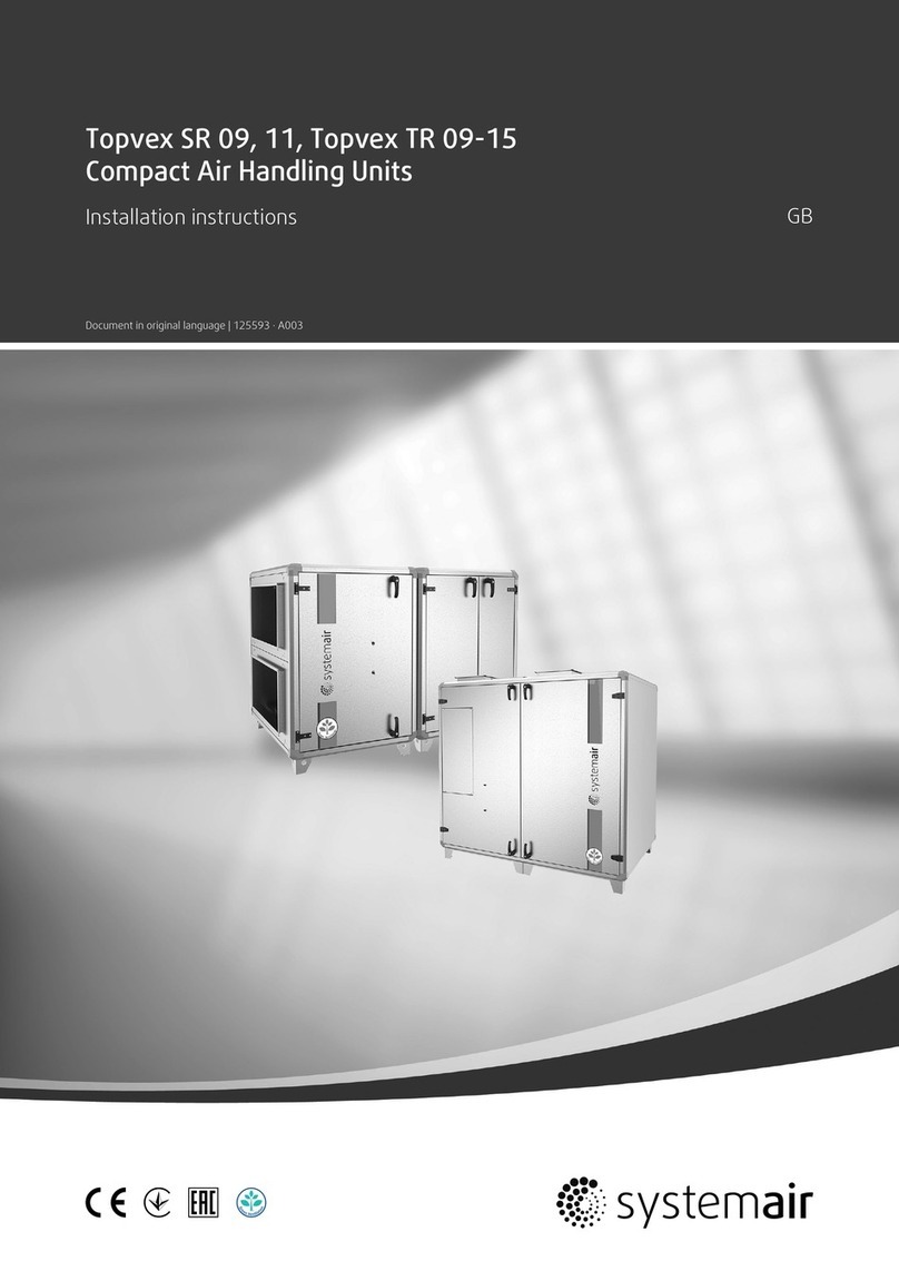 System air Topvex SoftCooler SR11 User manual