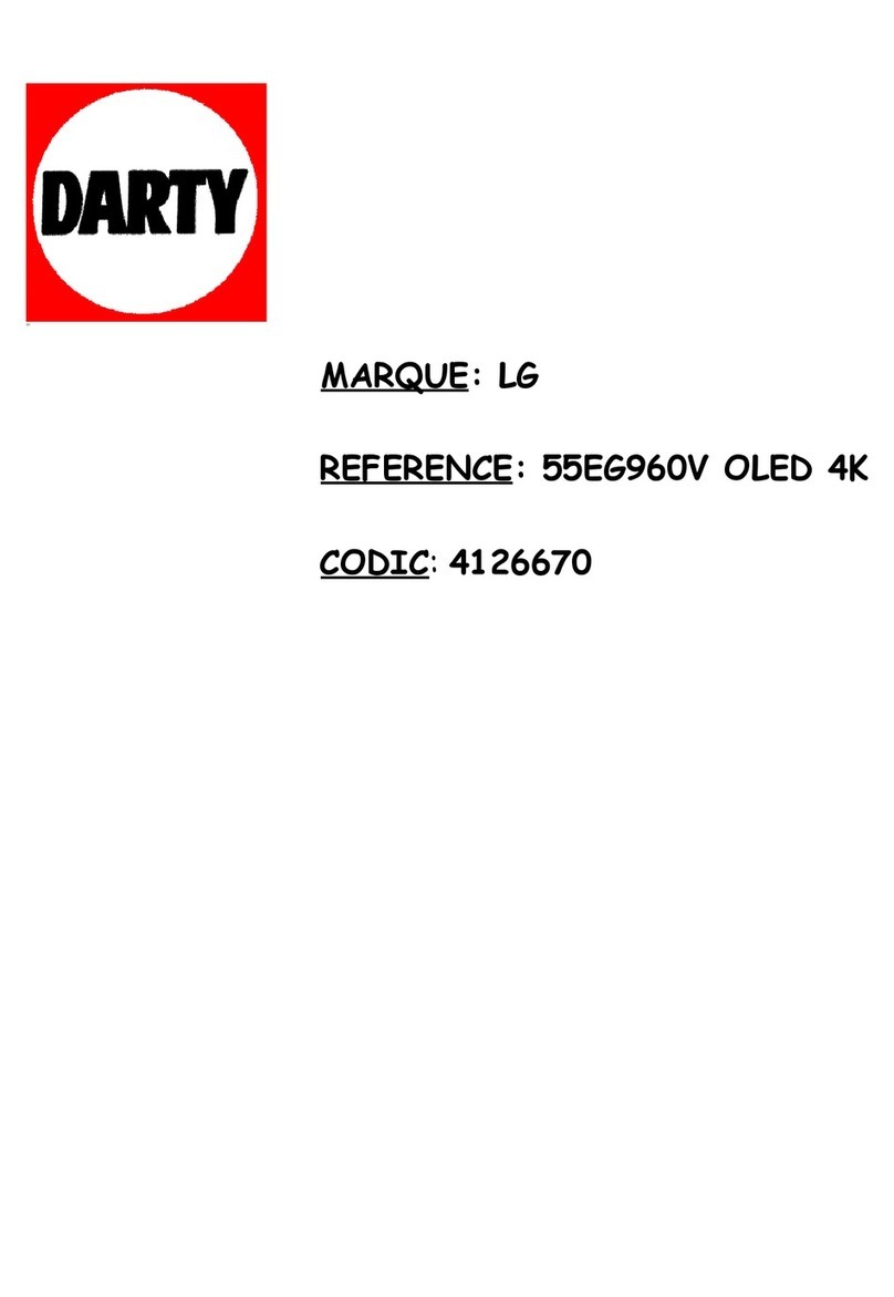LG EG96 series User manual