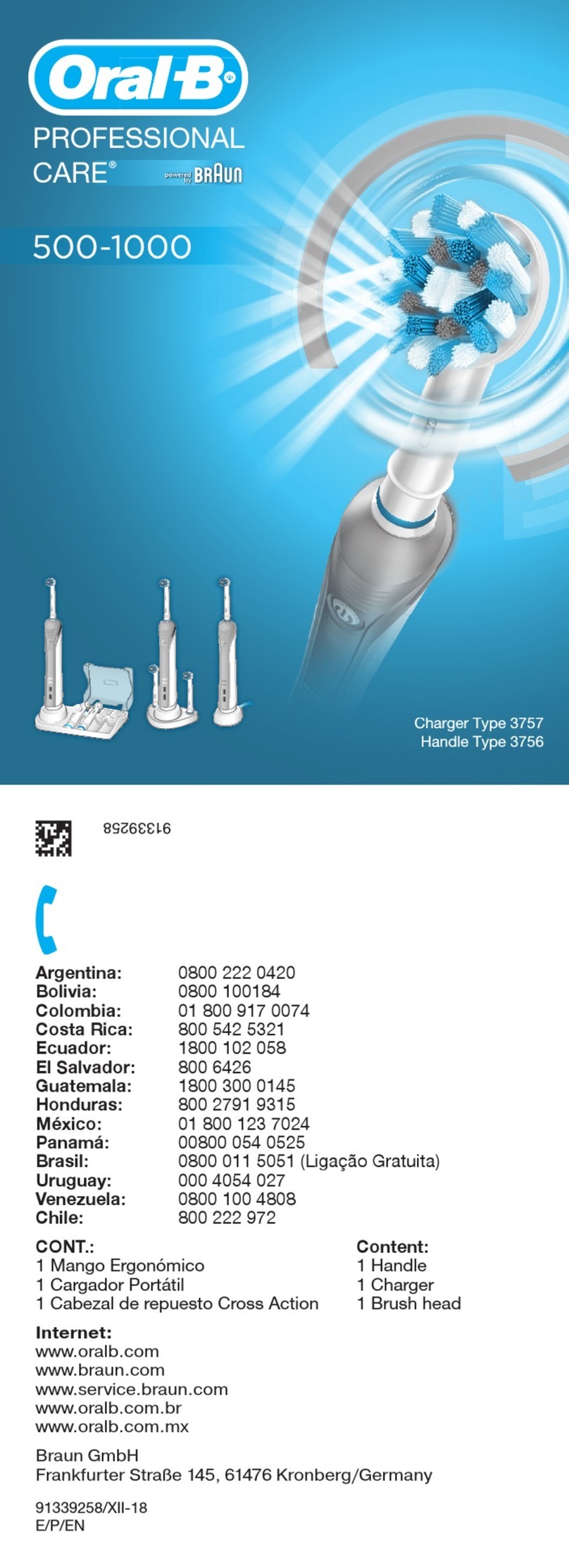 Braun ORAL-B 500 User manual