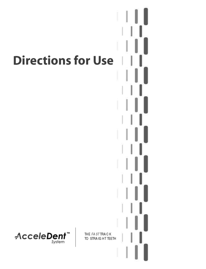 OrthoAccel Technologies AcceleDent manual OrthoAccel Technologies AcceleDent manual