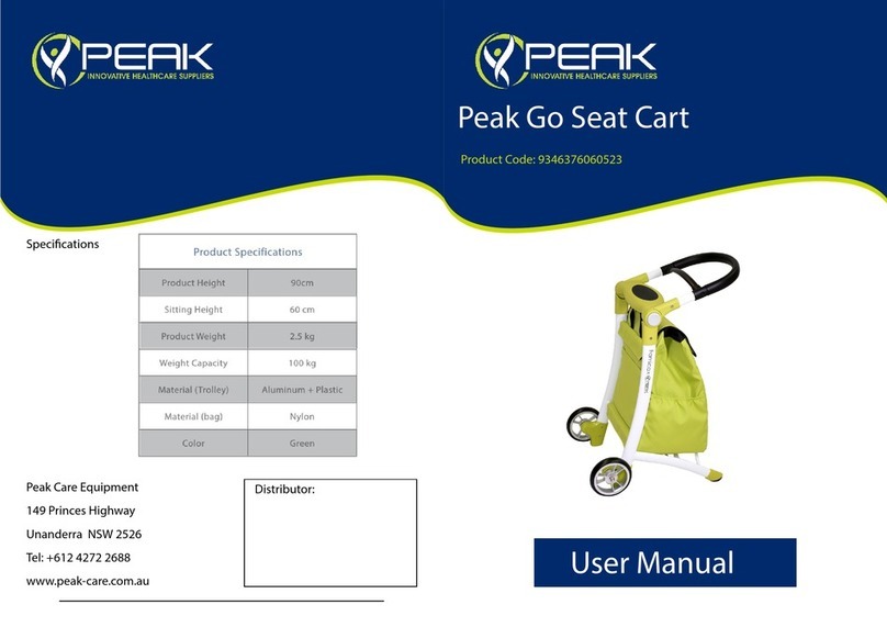 Peak Go Seat user manual