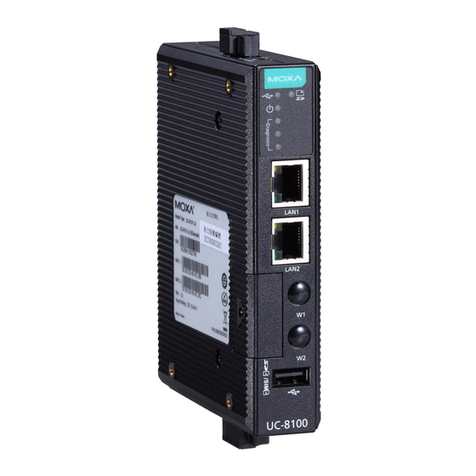 Moxa Technologies UC-8100 Series User manual