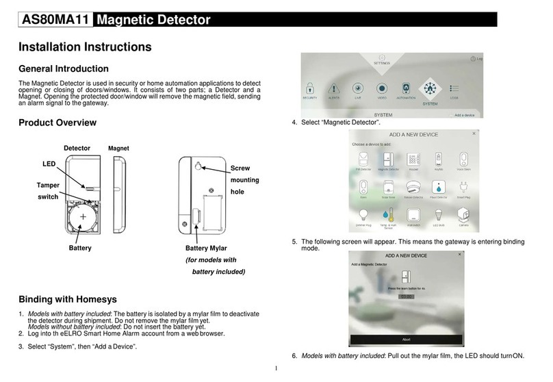 ELRO AS80MA11 User manual
