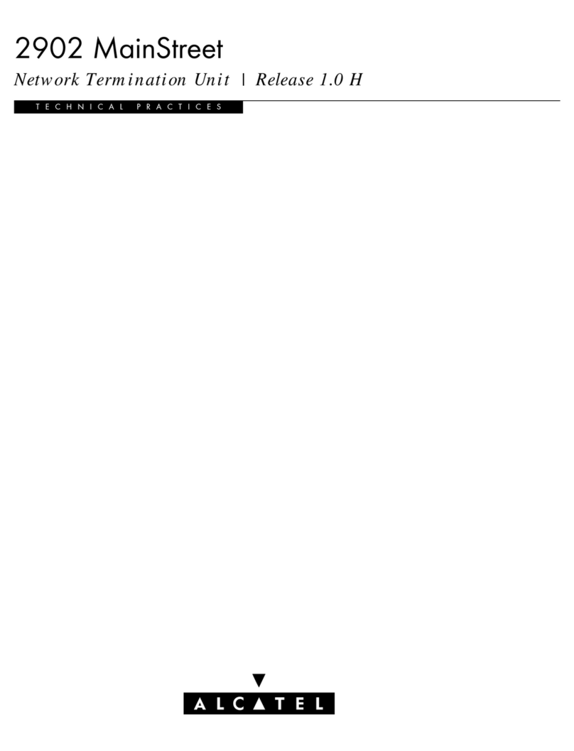 Alcatel MainStreet 2902 User manual