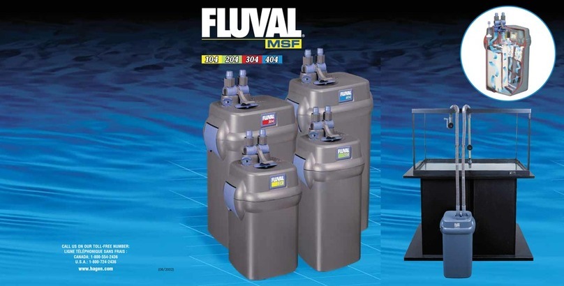 Fluval 104 User manual Fluval 104 User manual