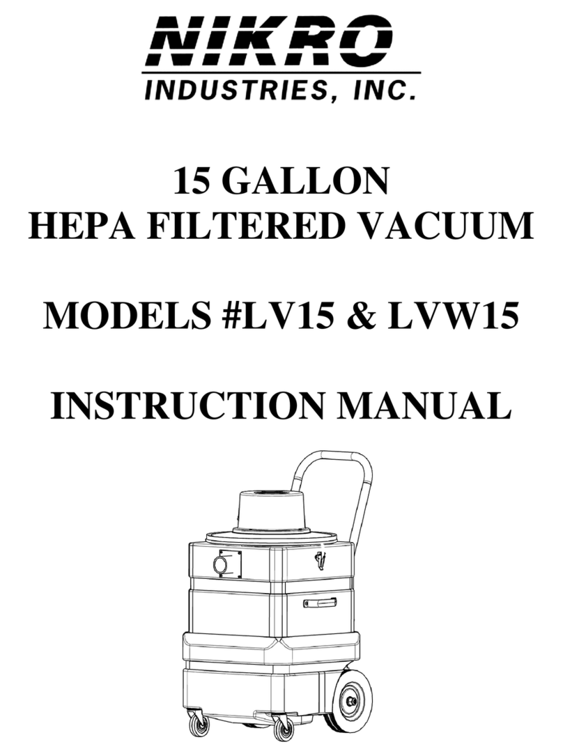 Nikro LVW15 instruction manual