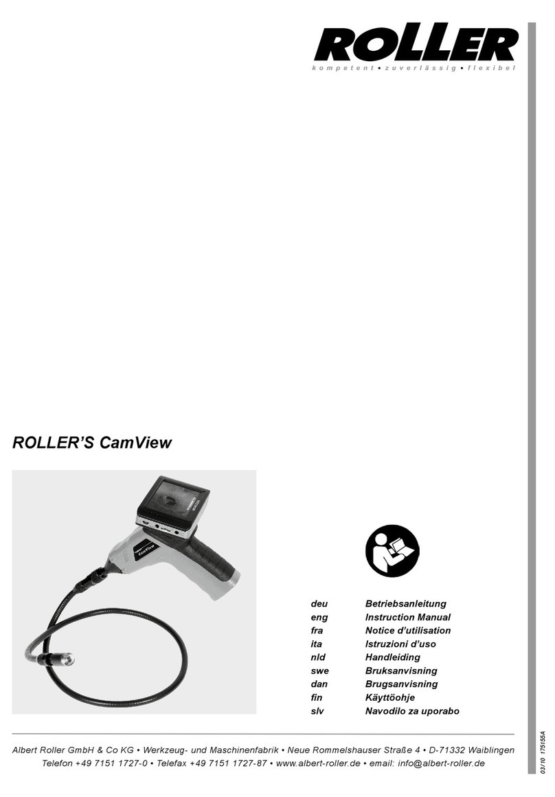 Roller CamView User manual