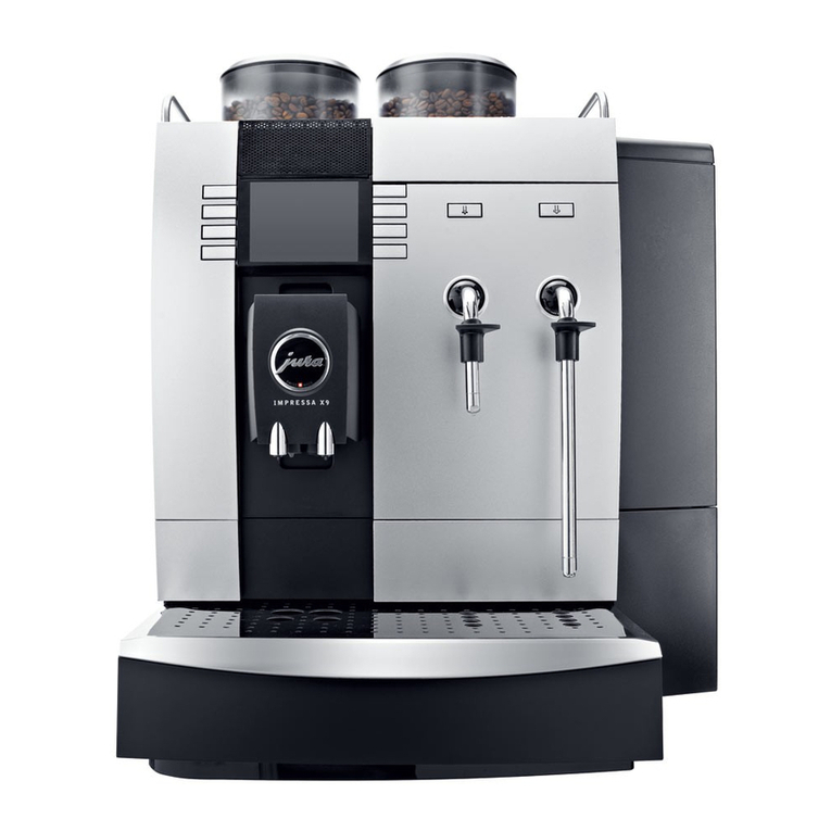 Jura IMPRESSA X9 User manual