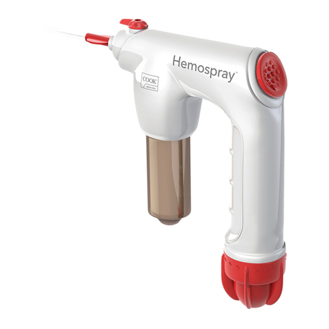 COOK Medical Hemospray Series manual