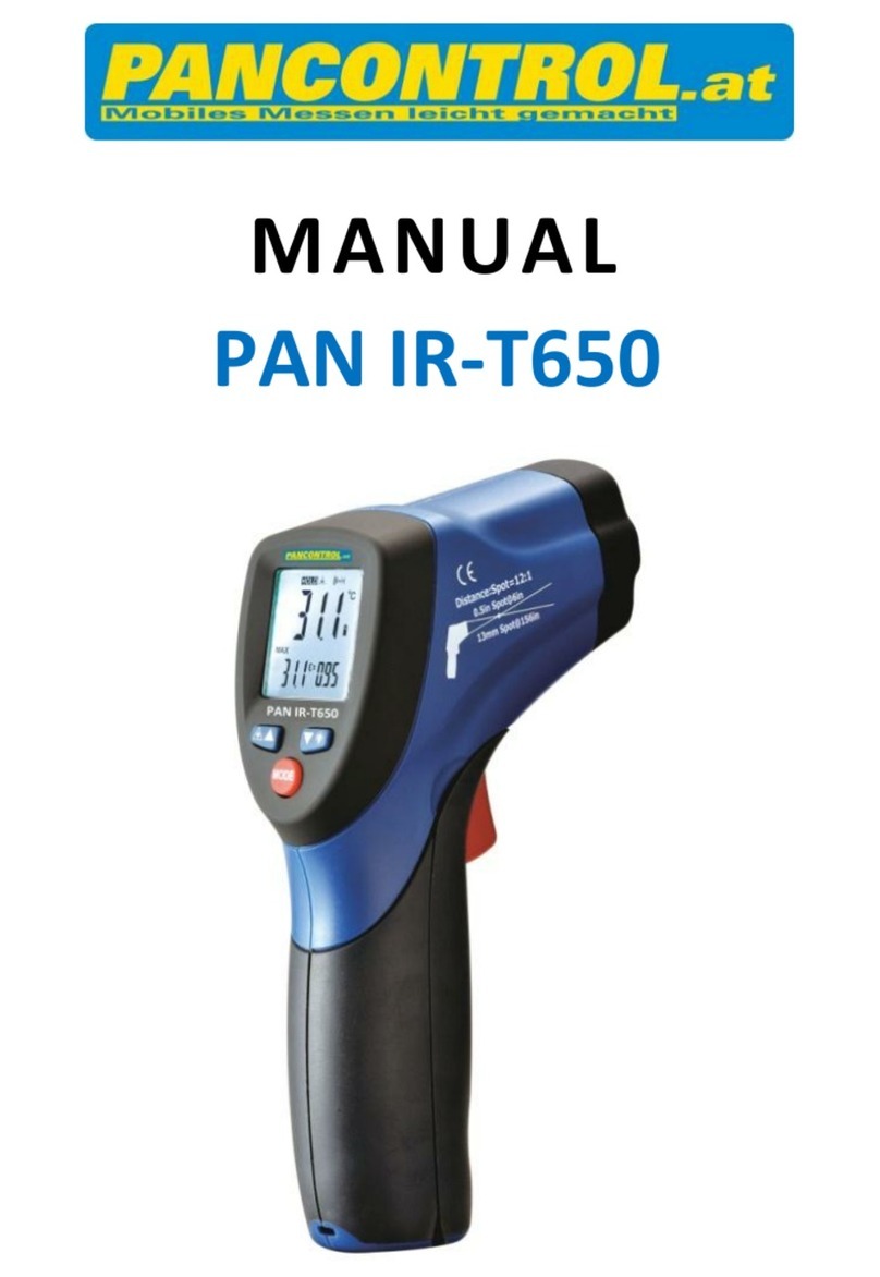 PANCONTROL PAN IR-T650 manual PANCONTROL PAN IR-T650 manual