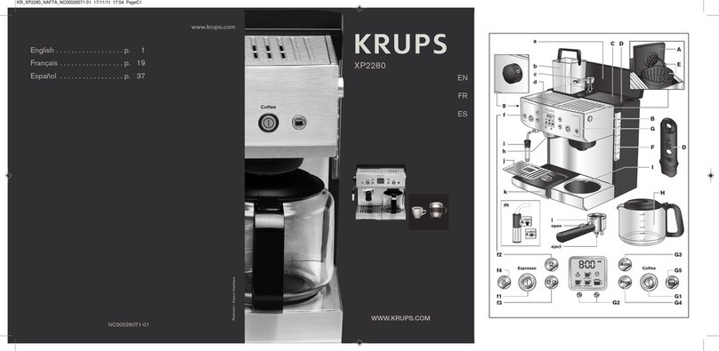 Krups XP2280 User manual