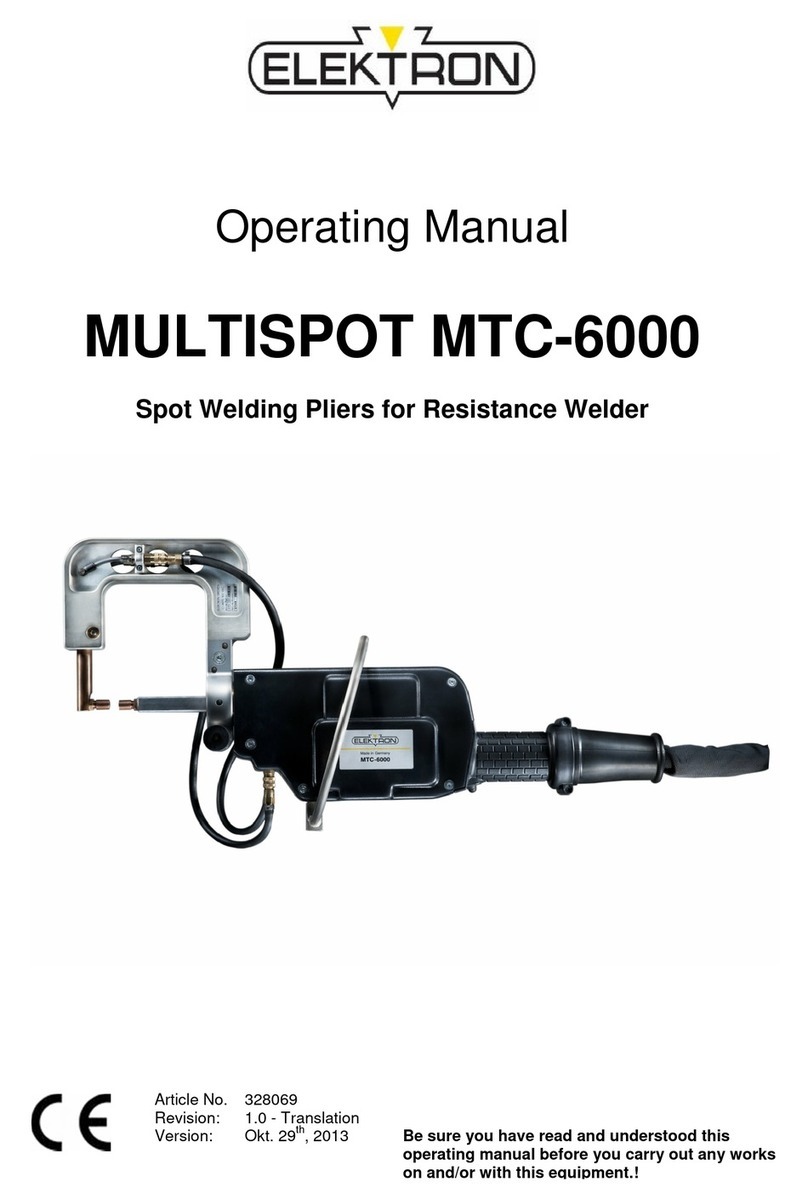 Elektron MULTISPOT MTC-6000 operating manual