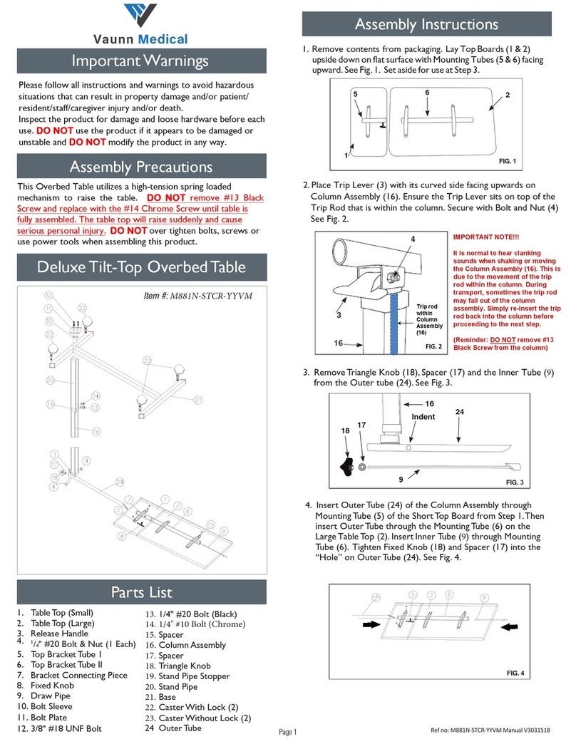 Vaunn Medical M881N-STCR-YYVM quick start guide Vaunn Medical M881N-STCR-YYVM quick start guide
