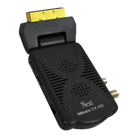 Next Minix CX HD User manual