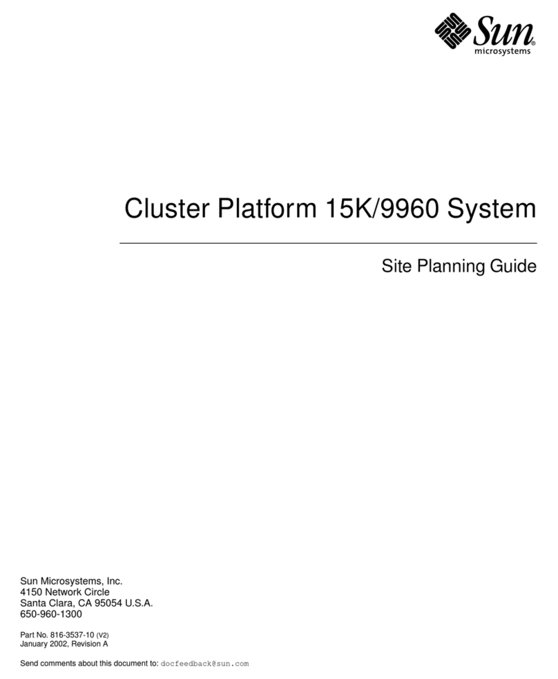 Sun Microsystems 15K/9960 Technical manual