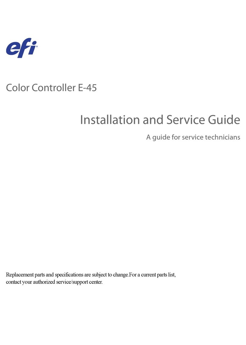EFI E-45 Installation and maintenance instructions