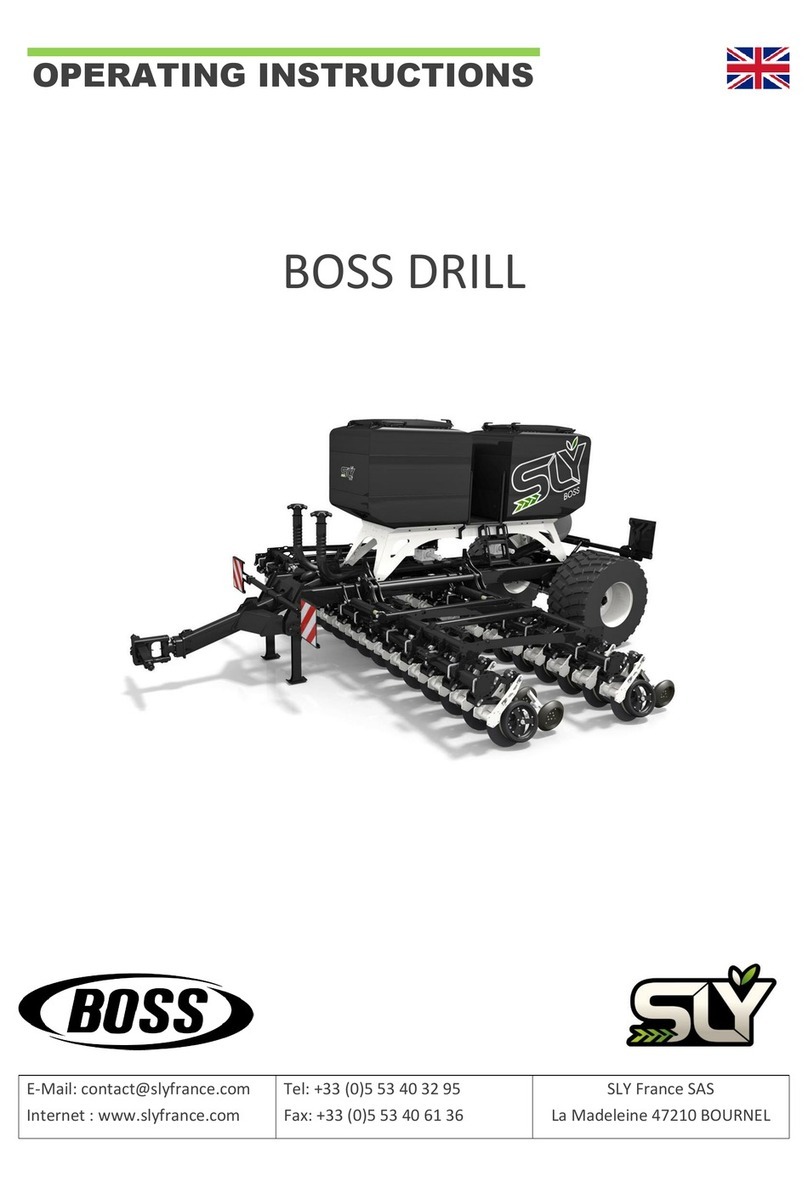 Sly France BOSS Series operating instructions