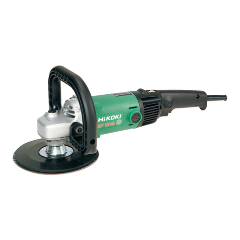 Hitachi SP18VA User manual