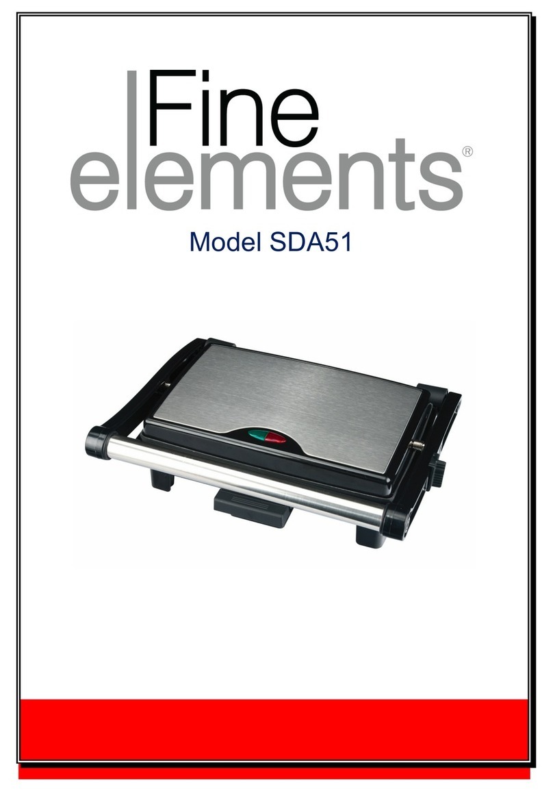 Fine elements SDA51 manual