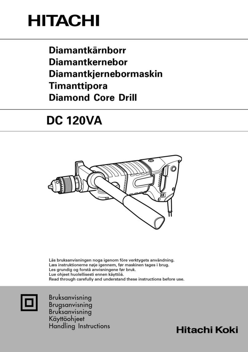 Hitachi DC 120VA User manual