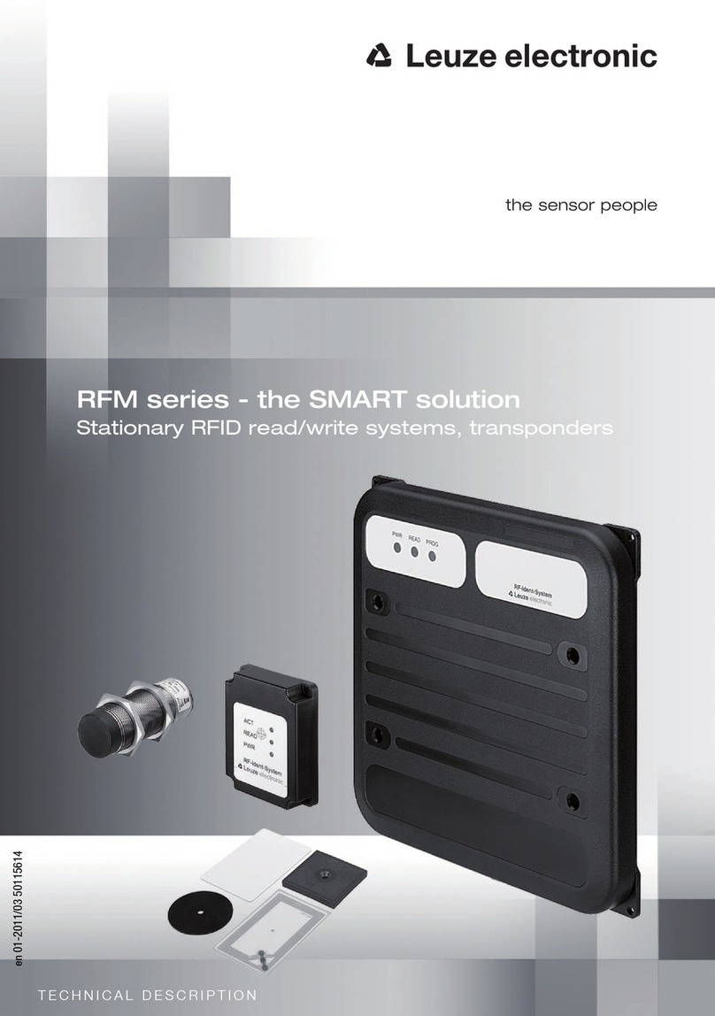Leuze electronic RFM 32 SL 200 Technical description