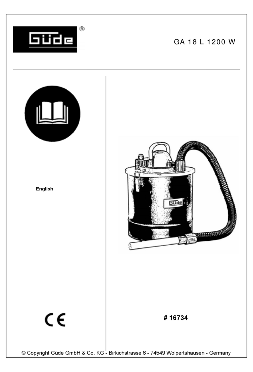Gude GA 18 L 1200 W operating instructions