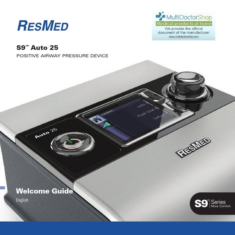 ResMed S9 Series Operating and safety instructions