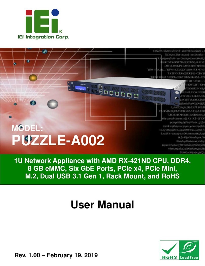 IEI Technology PUZZLE-A002 user manual IEI Technology PUZZLE-A002 user manual