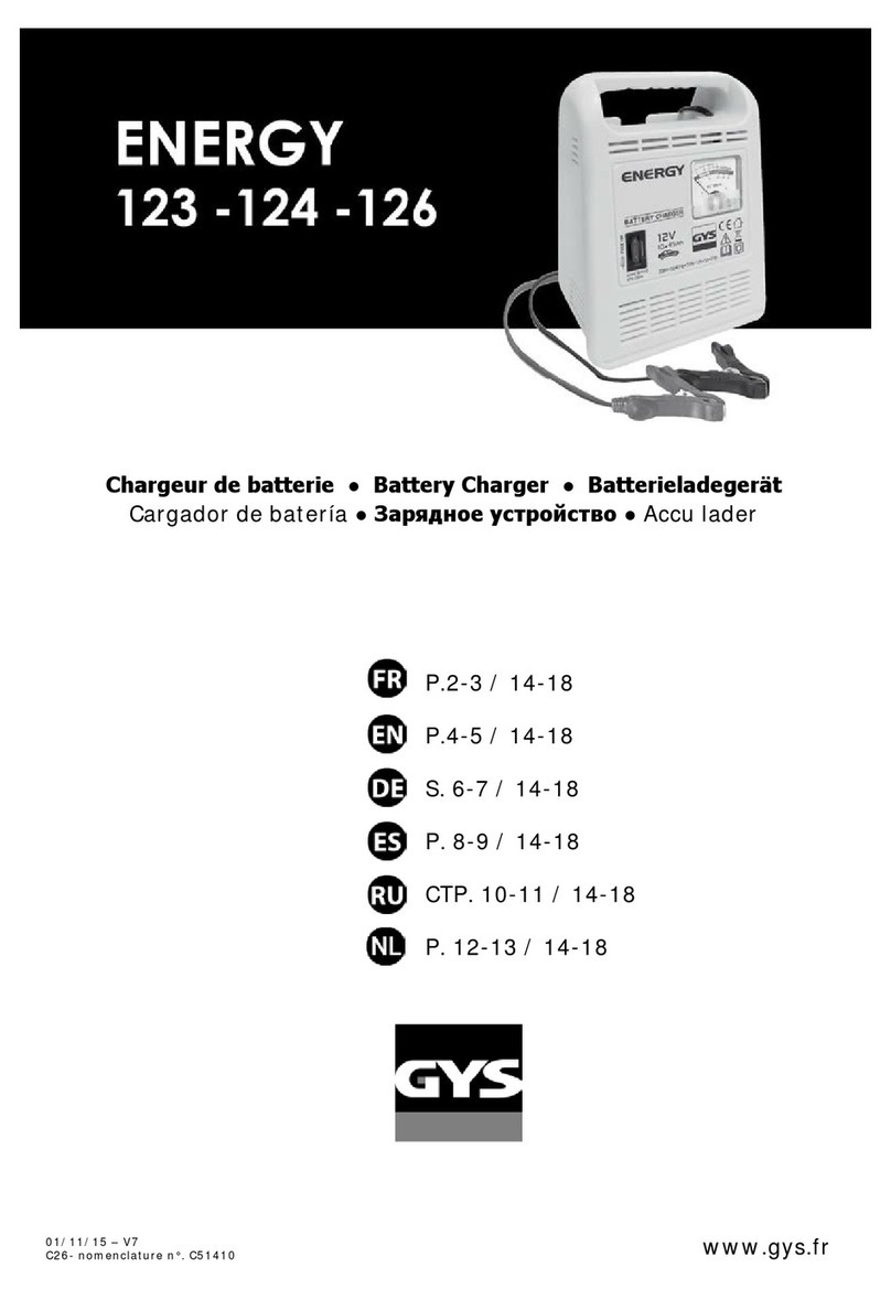 GYS ENERGY 123 manual