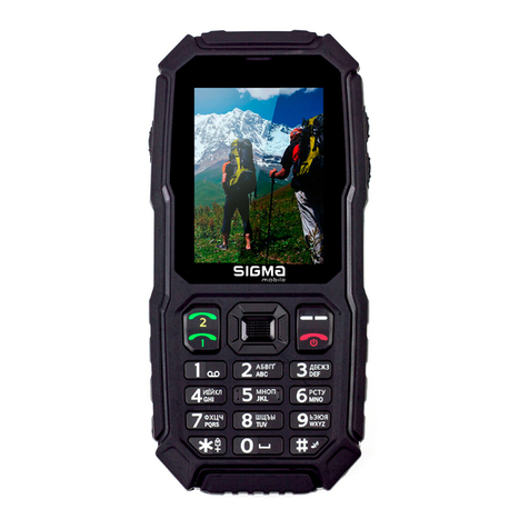 Sigma mobile X-treme ST68 user manual