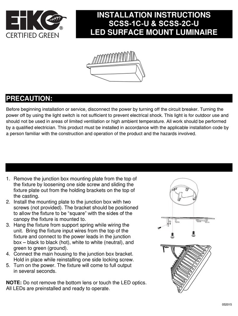 Eiko SCSS-1C-U installation instructions