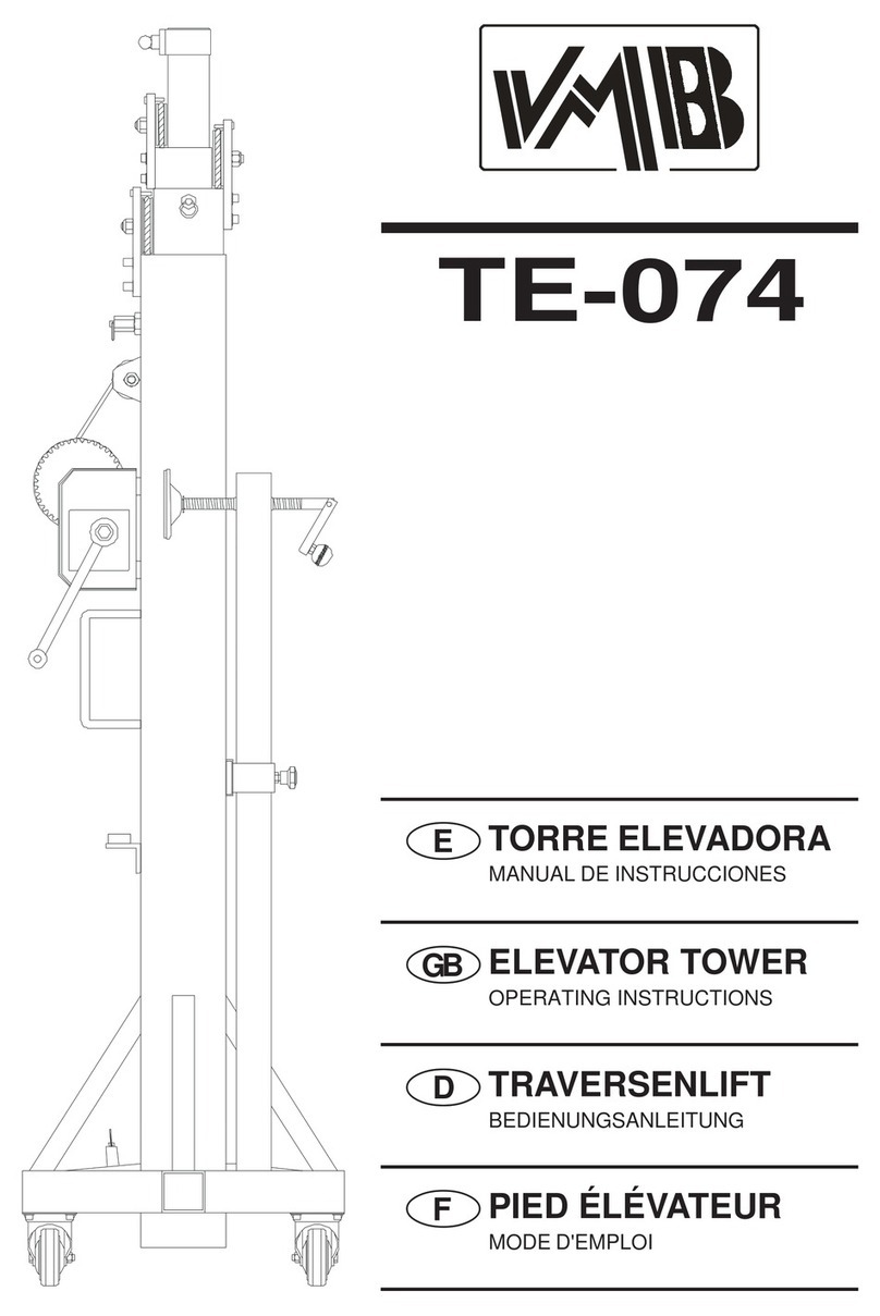 VMB TE-074 User manual