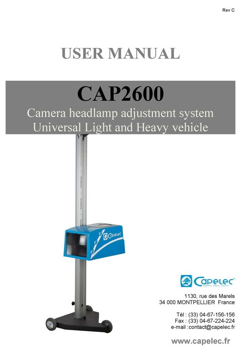 Capelec CAP2600 user manual