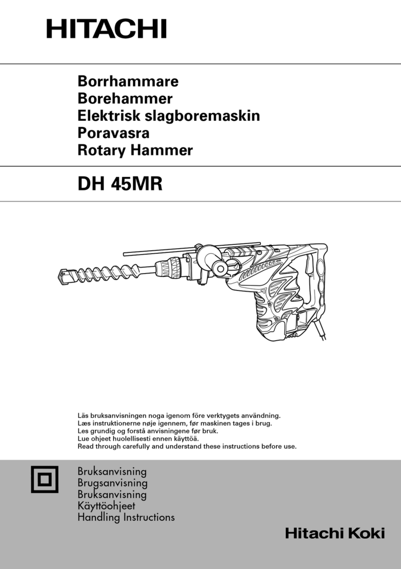 Hitachi DH 45MR User manual