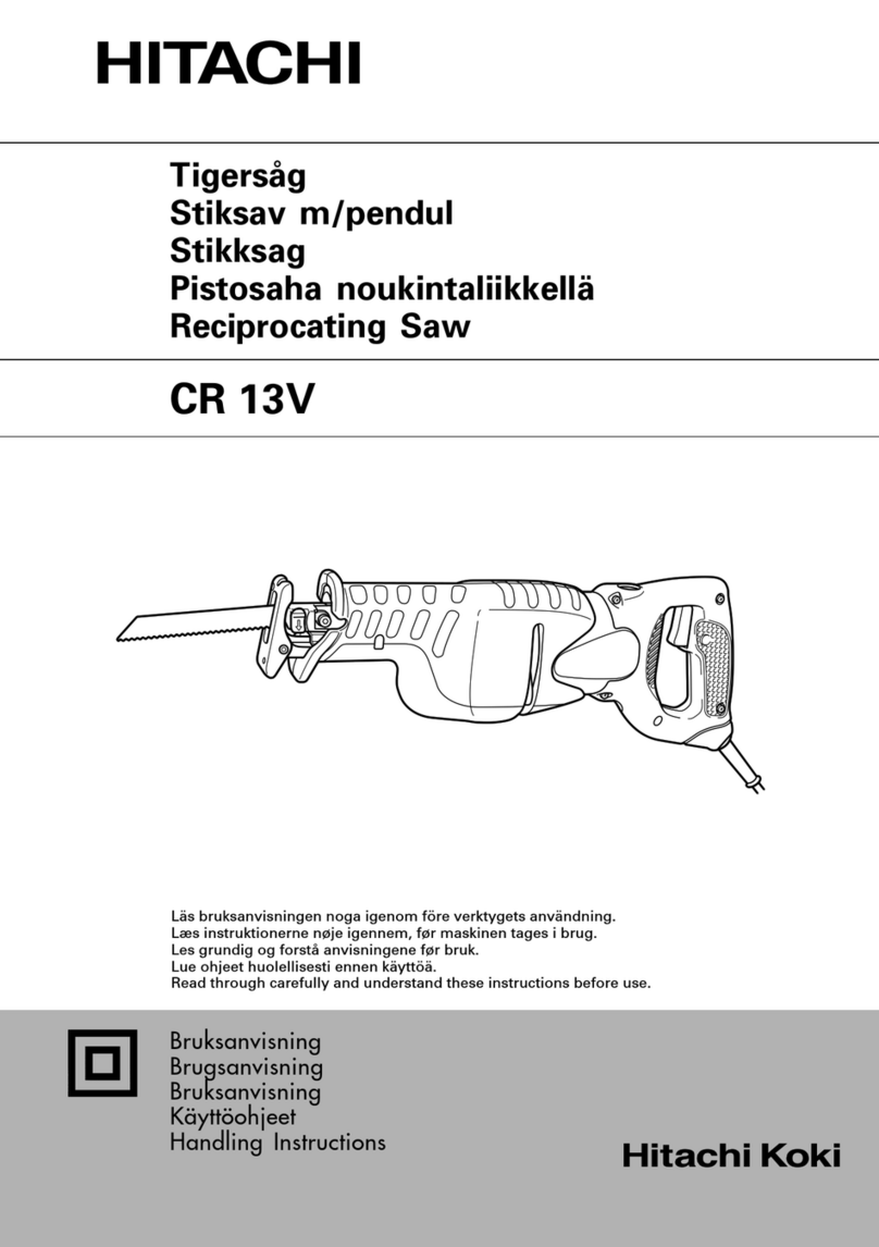 Hitachi CR 13V User manual