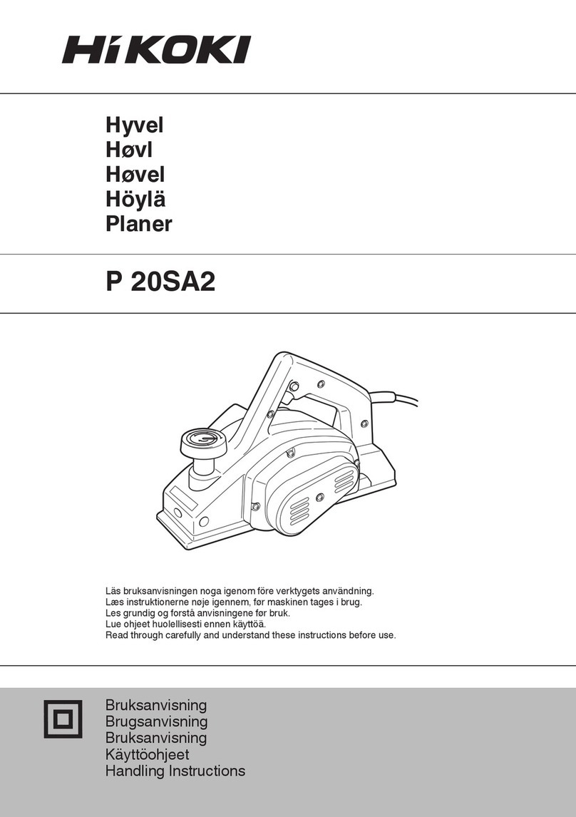HIKOKI P 20SA2 User manual