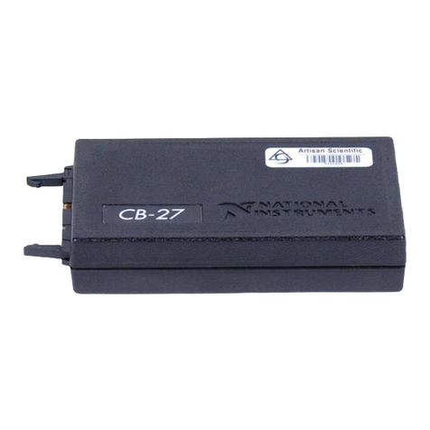 National Instruments CB-27 User manual National Instruments CB-27 User manual