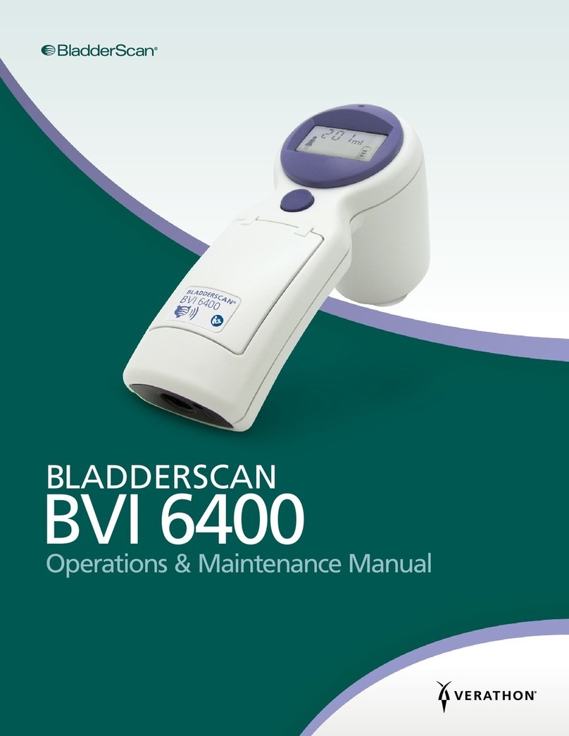 Verathon BLADDERSCAN BVI 6400 Manual