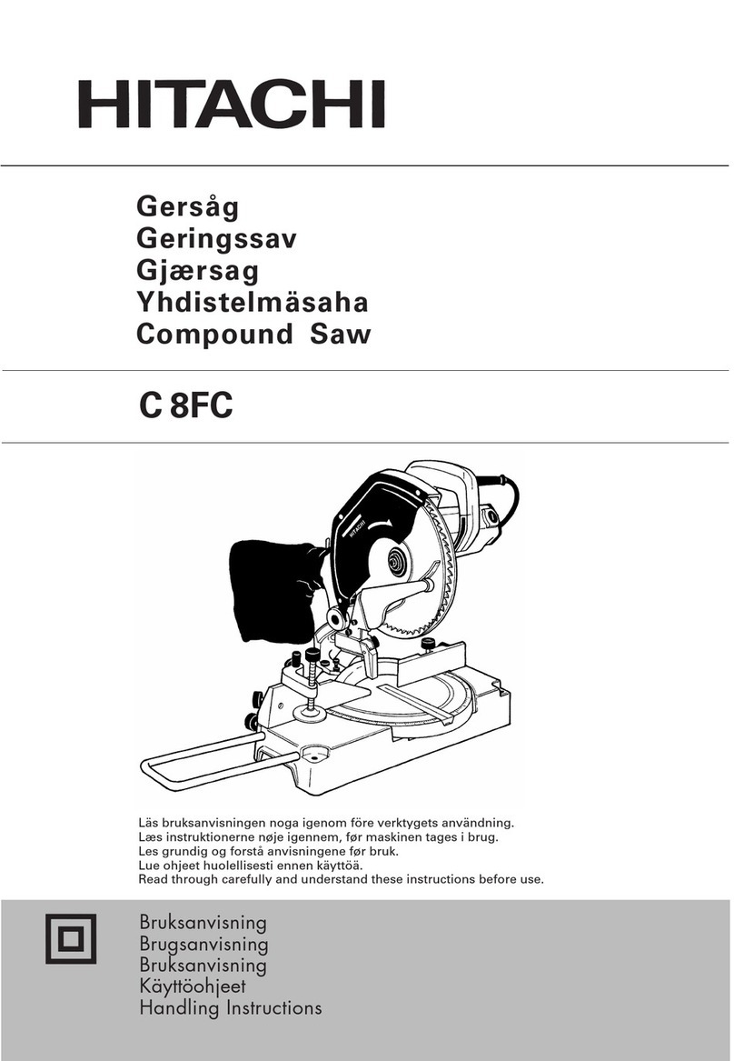 Hitachi C 8FC User manual