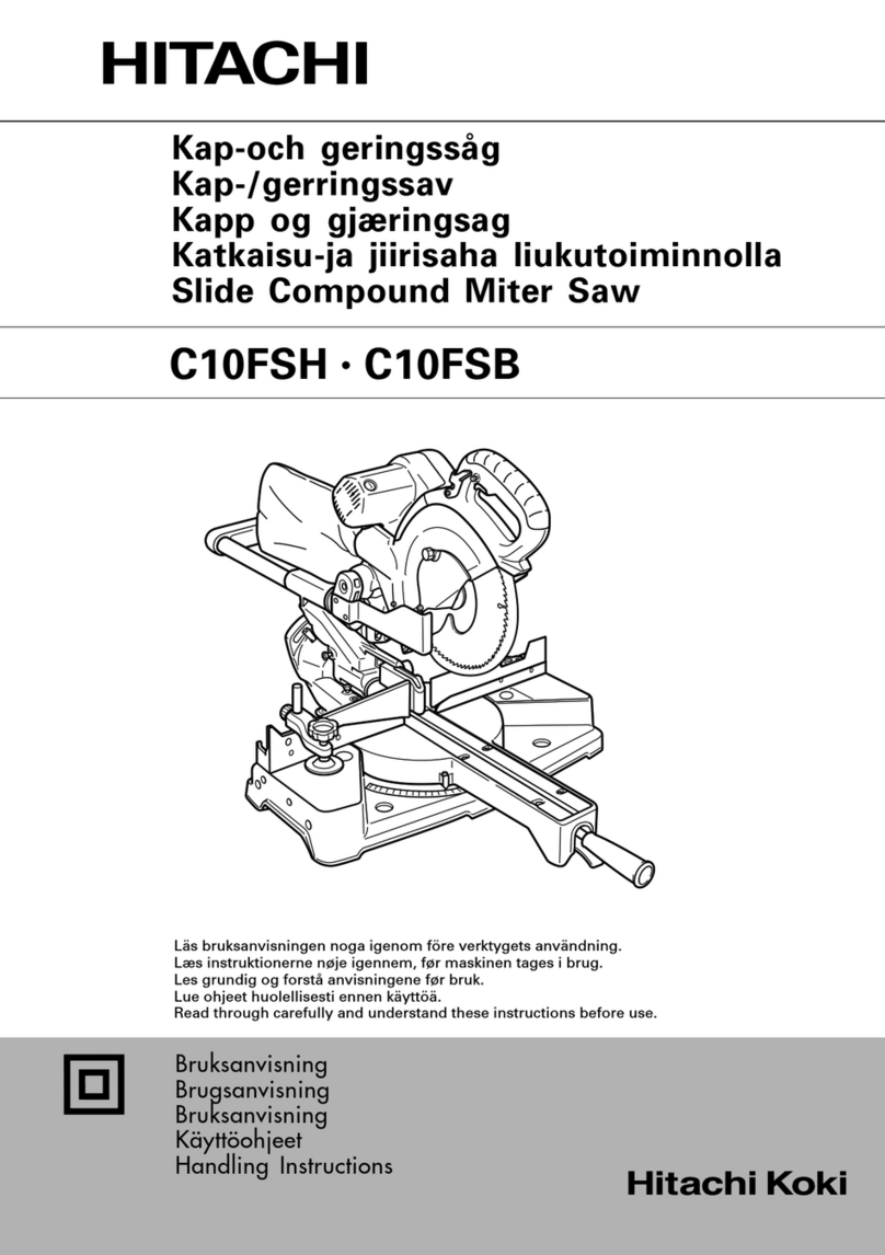 Hitachi C 10FSH User manual