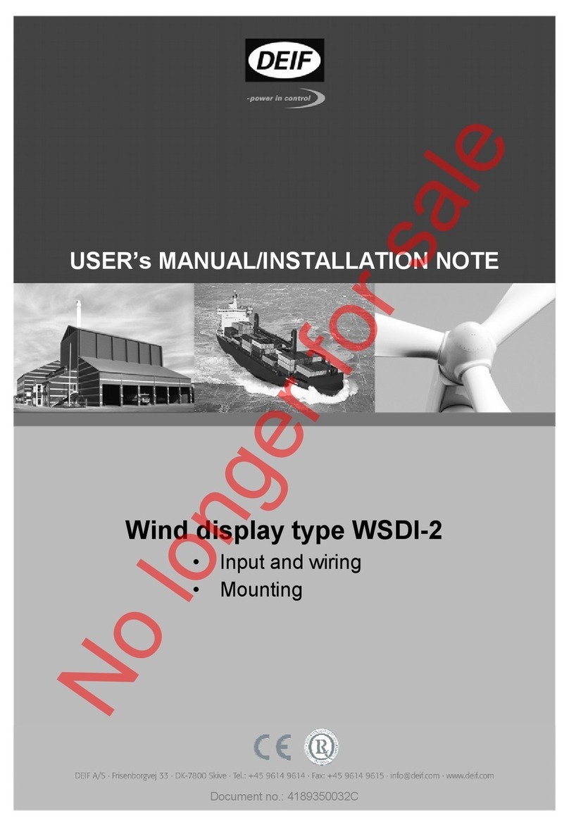 Deif WSDI-2 Quick start guide