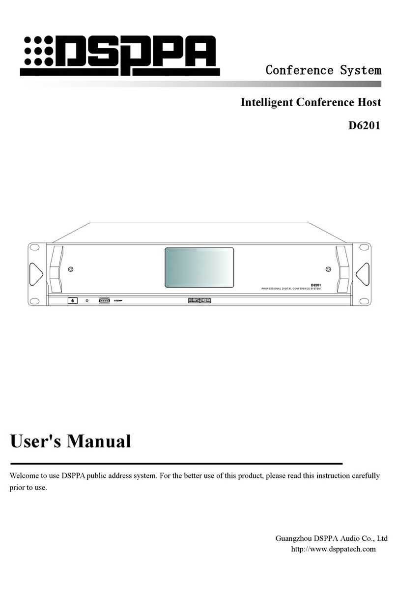 DSPPA D6201 User manual