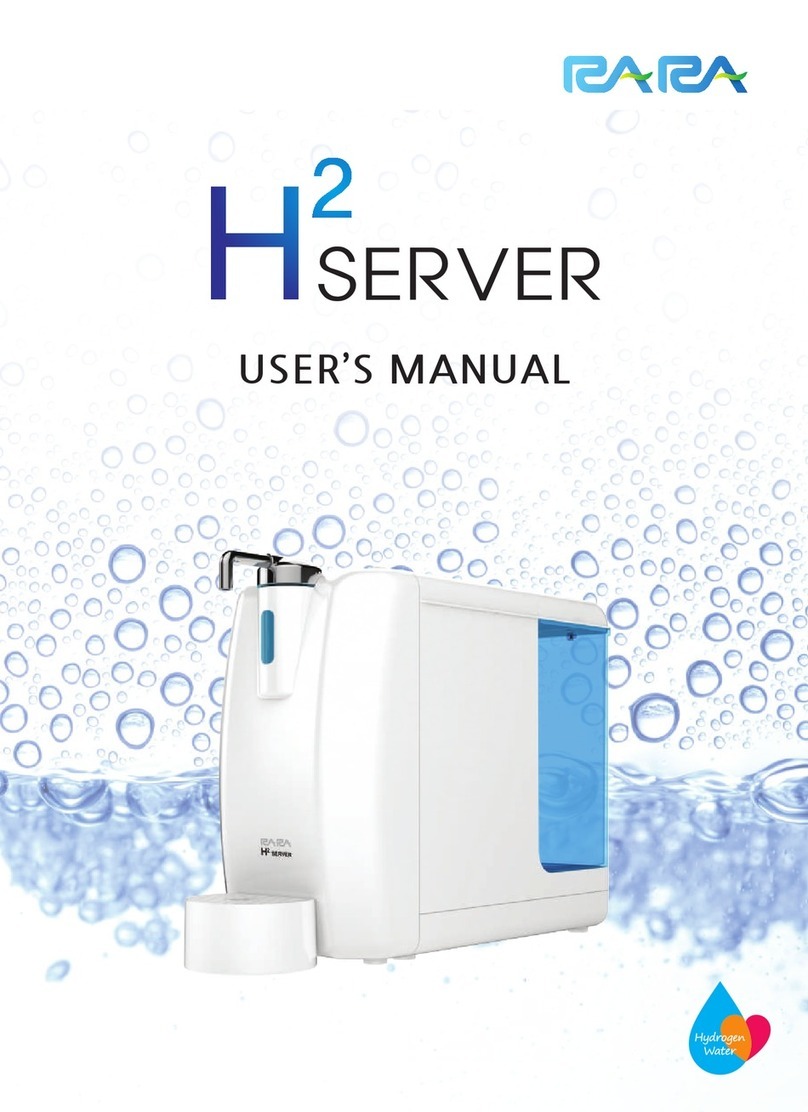 RARA H2 Server YW-1400T user manual RARA H2 Server YW-1400T user manual