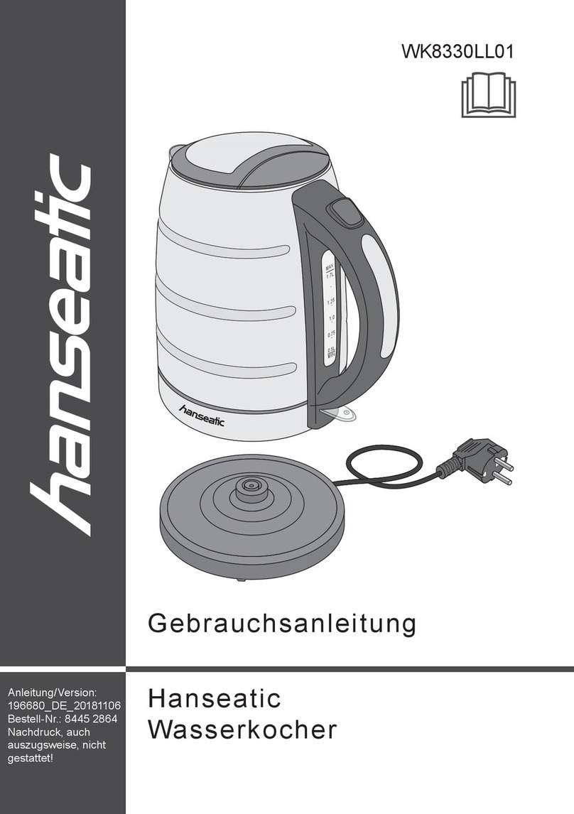Hanseatic WK8330LL01 user manual