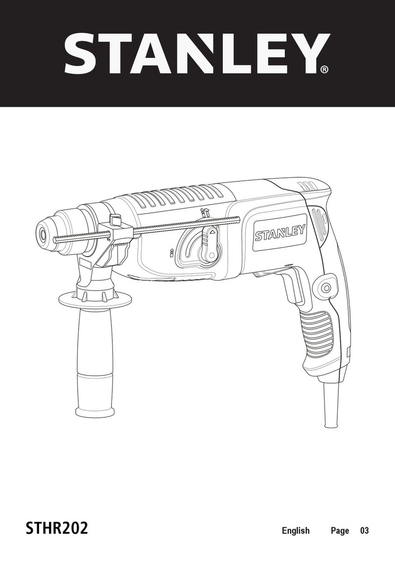 Stanley STHR202 User manual
