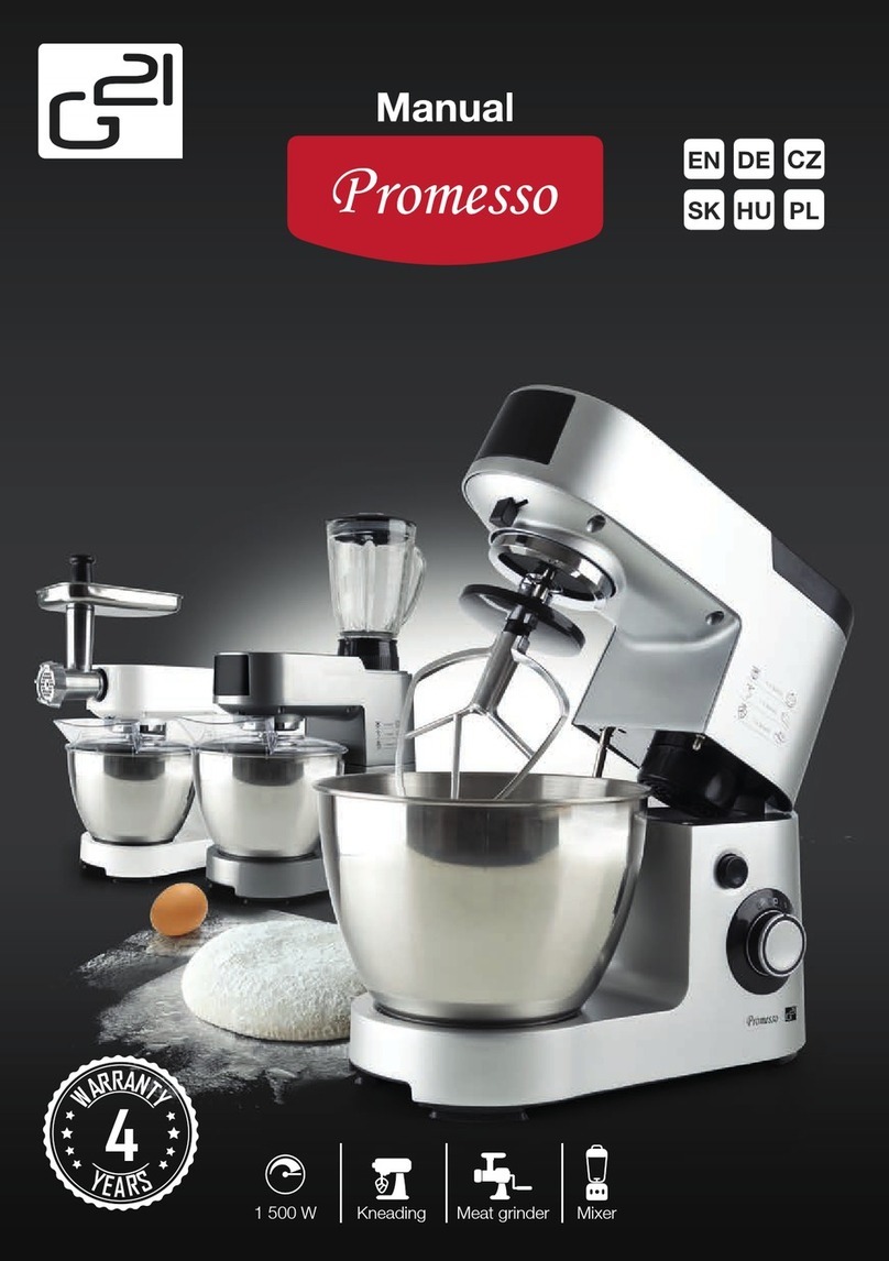 G21 Promesso User manual