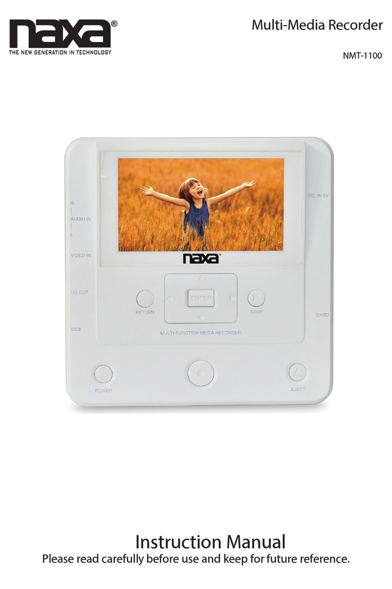 Naxa NMT-1100 User manual