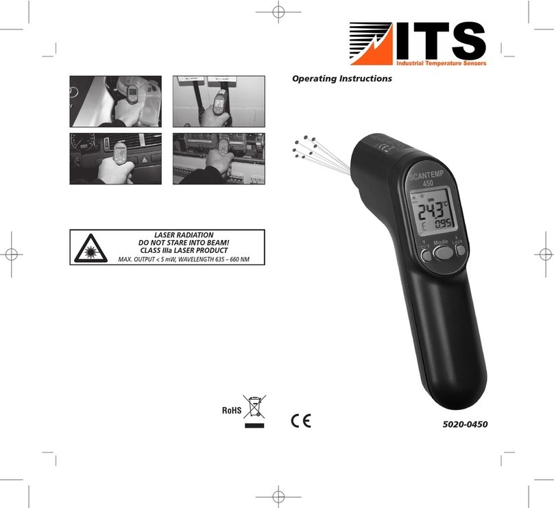 ITS Telecom ScanTemp 450 operating instructions