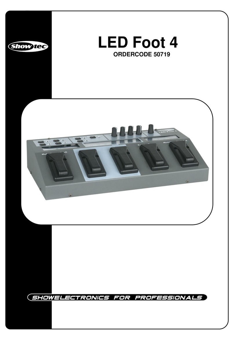 Show Tec LED Foot 4 User manual