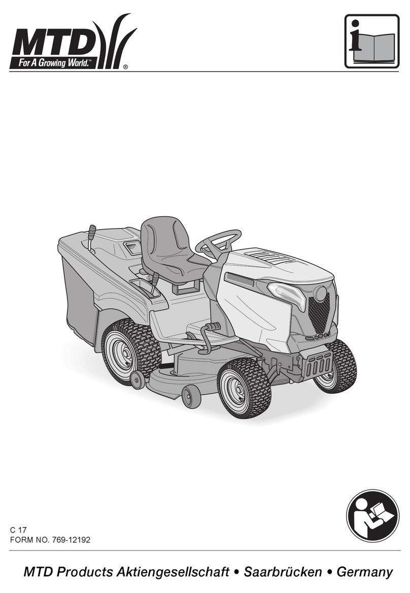 MTD WOLF Alpha 95.165 H User manual